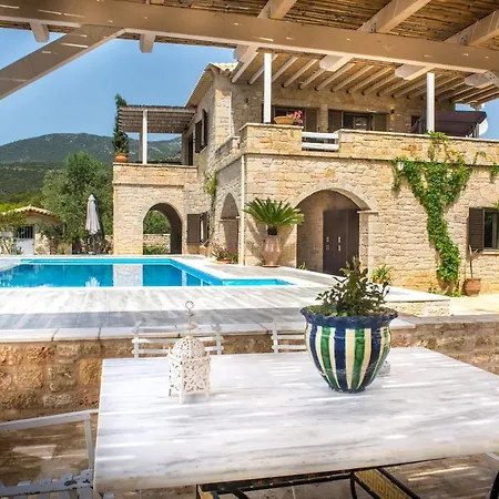 Magnificent, Authentic Private And The Villa Kardamyli